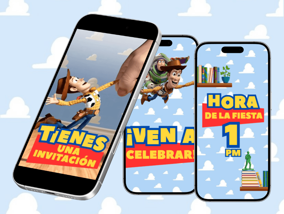 Video Invitación de Toy Story